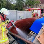 Alarm FEUER – Containerbrand